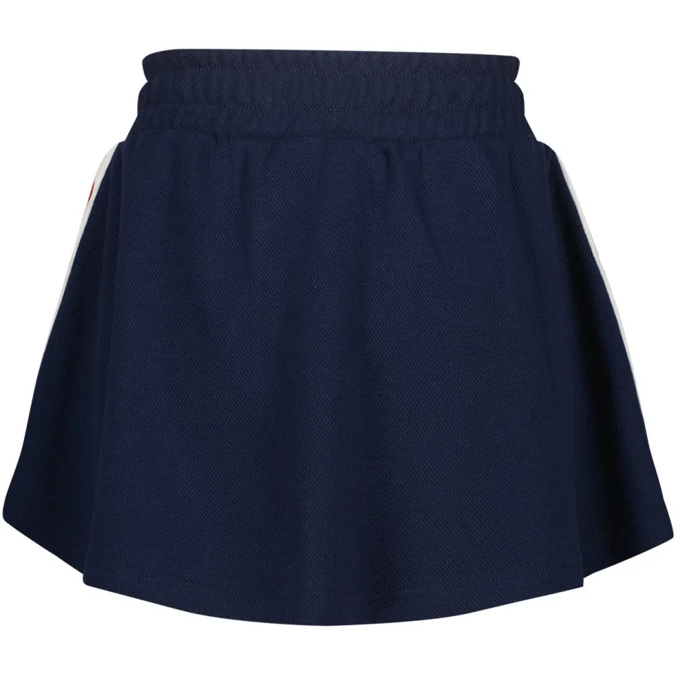 Vingino Qarlina A-lijnrok donkerblauw donkerblauw/wit/rood, foto 3
