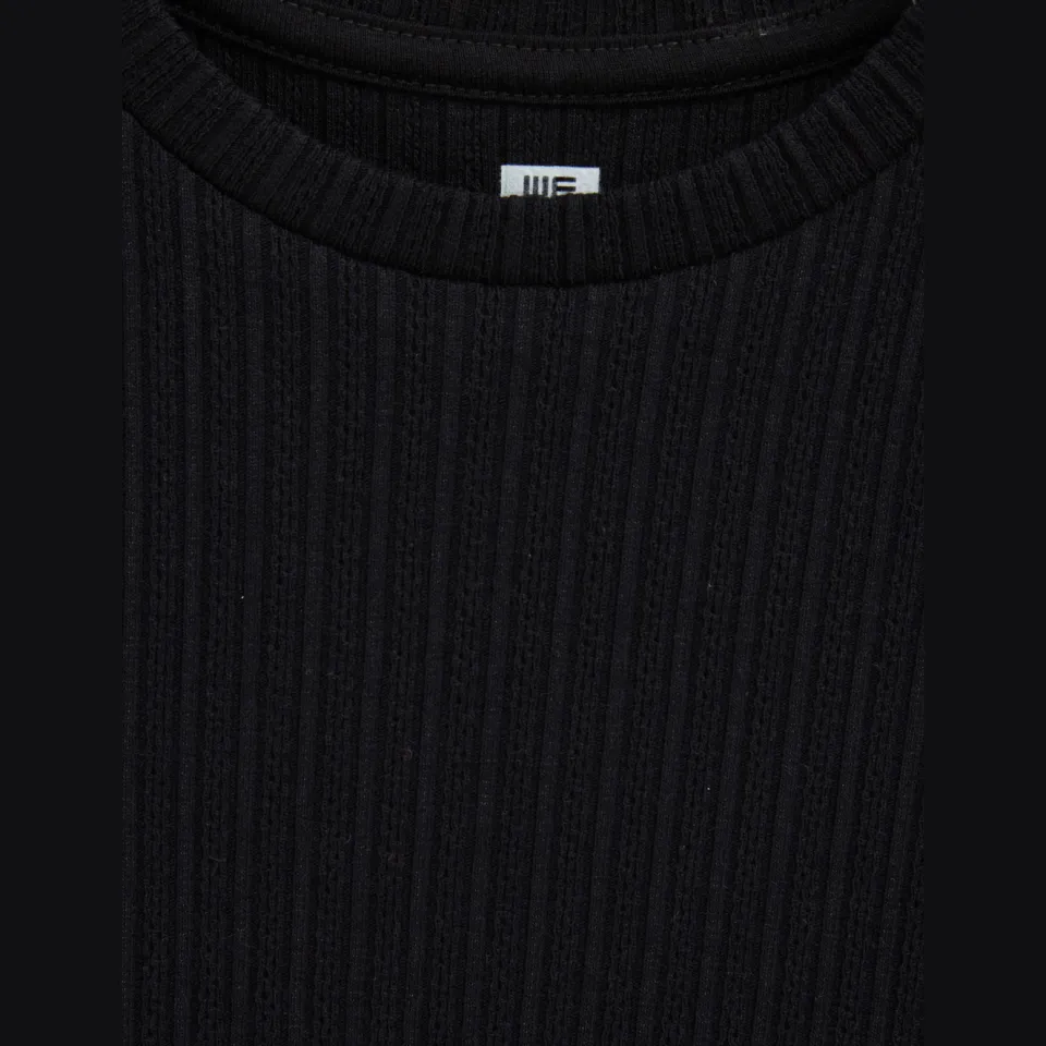 WE Fashion longsleeve zwart ronde hals, foto 6
