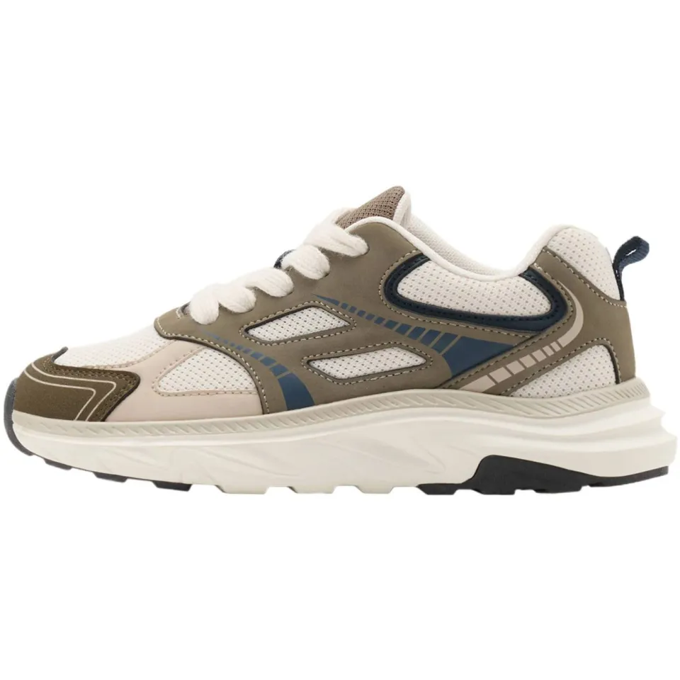 Mango Kids sneakers - kaki/beige, foto 3