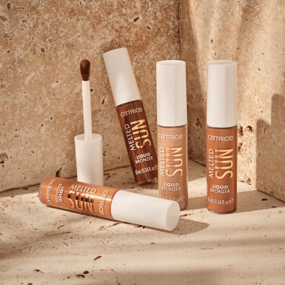 Catrice Melted Sun liquid bronzer 025 Beach Please bruin, foto 3