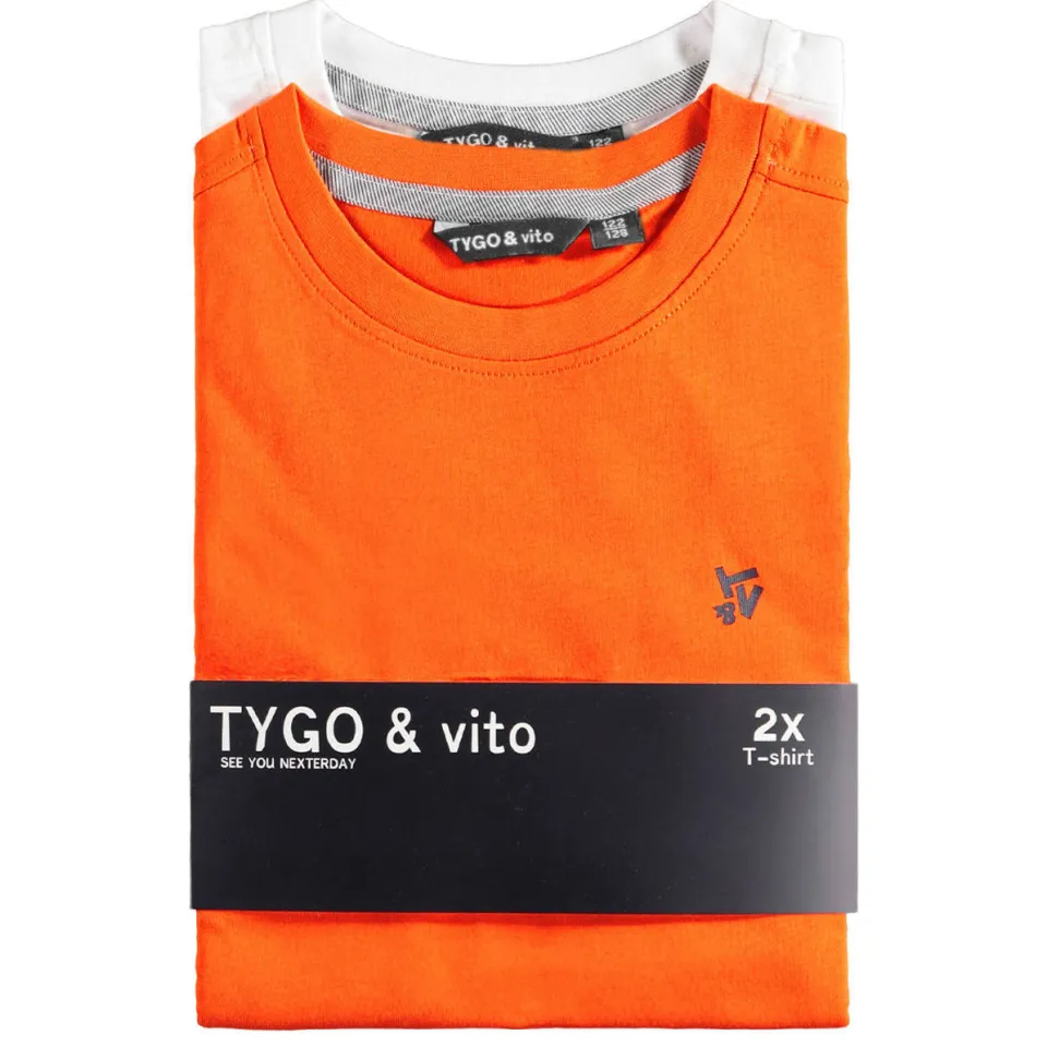 TYGO & vito t-shirt oranje, foto 4