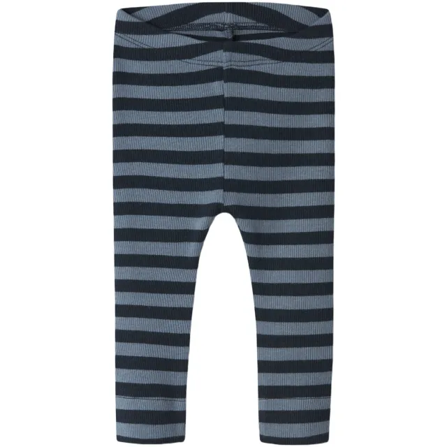NAME IT BABY gestreepte legging donkerblauw, foto 2