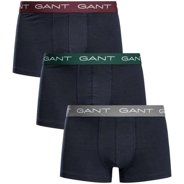 Gant Boxers Gant Trunk 3-pack Marineblauw