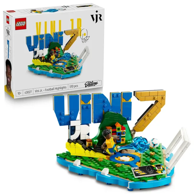 Lego Editions Sports Vini Jr. – Voetbalhoogtepunten Bouwpakket 43027, foto 2