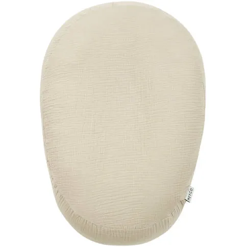 Meyco pre-washed hydrofiele relaxhoes voor voedingskussen soft sand, foto 5