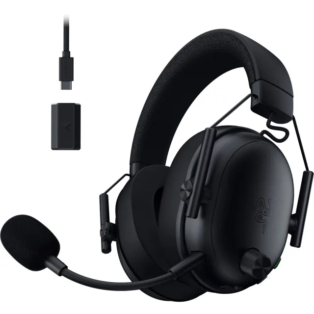 Razer BlackShark V3 draadloze gaming headset zwart