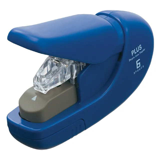 Nietmachine plus nieten zonder nietjes blauw, foto 2