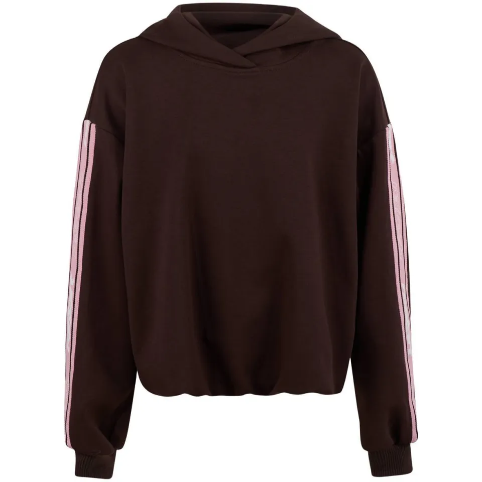 Shoeby hoodie - donkerbruin/roze, foto 2