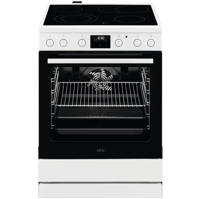 AEG CCB6441BBW keramisch fornuis wit