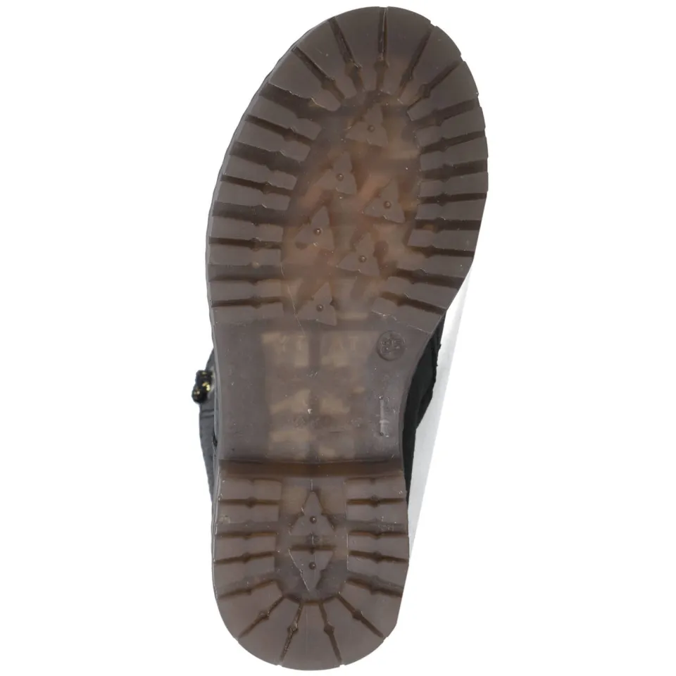 Clic! leren veterboots zwart, foto 7