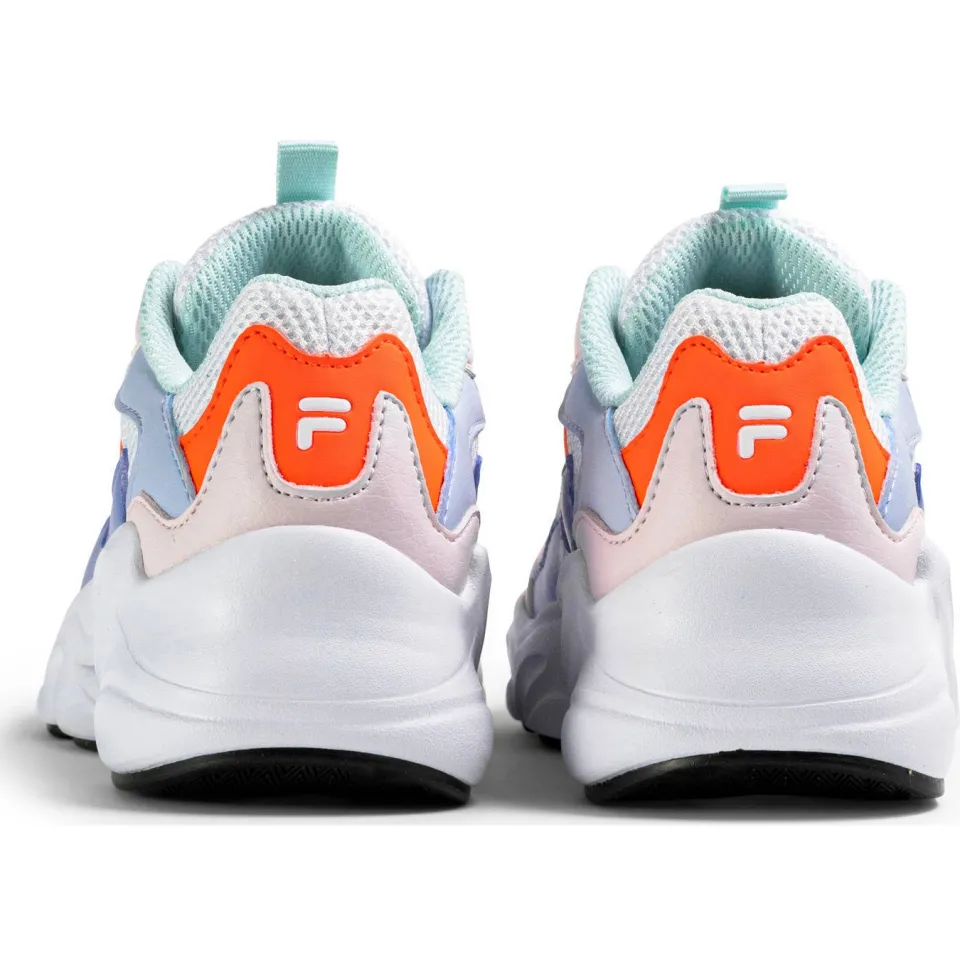 Fila Collene CB sneakers koraalrood/lichtblauw, foto 4