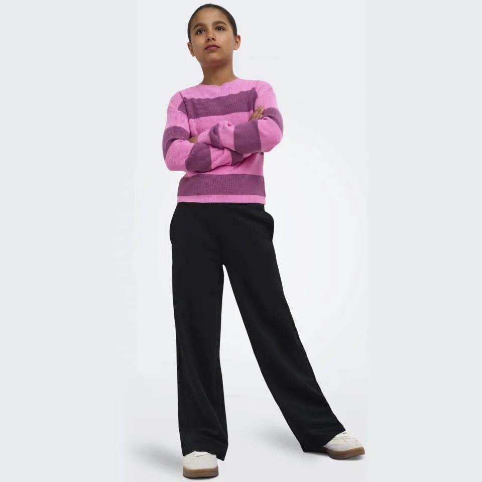 KIDS ONLY GIRL KOGFRANCA gestreepte gebreide trui roze, foto 4