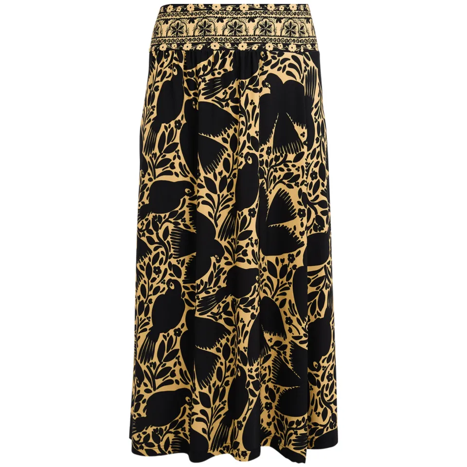 Yoek Dolce midi rok zwart, foto 3