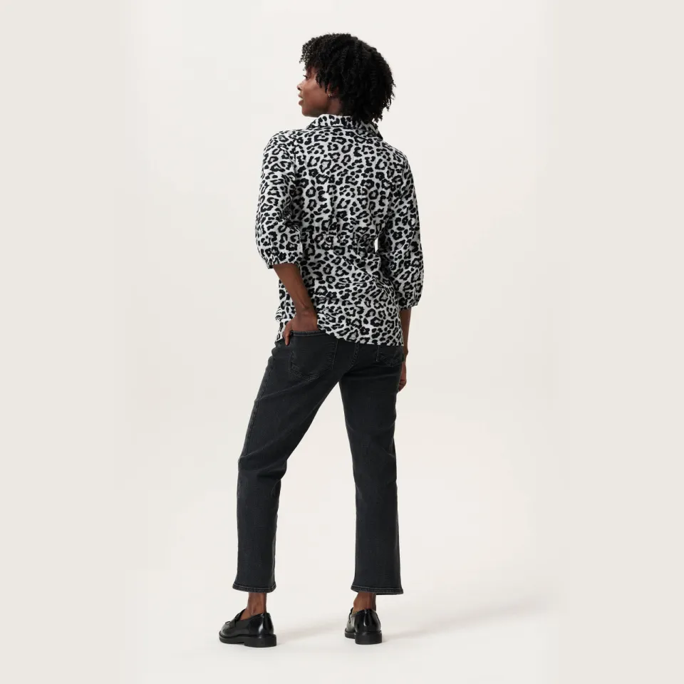 Noppies maternity blousetop panterprint grijs, foto 7