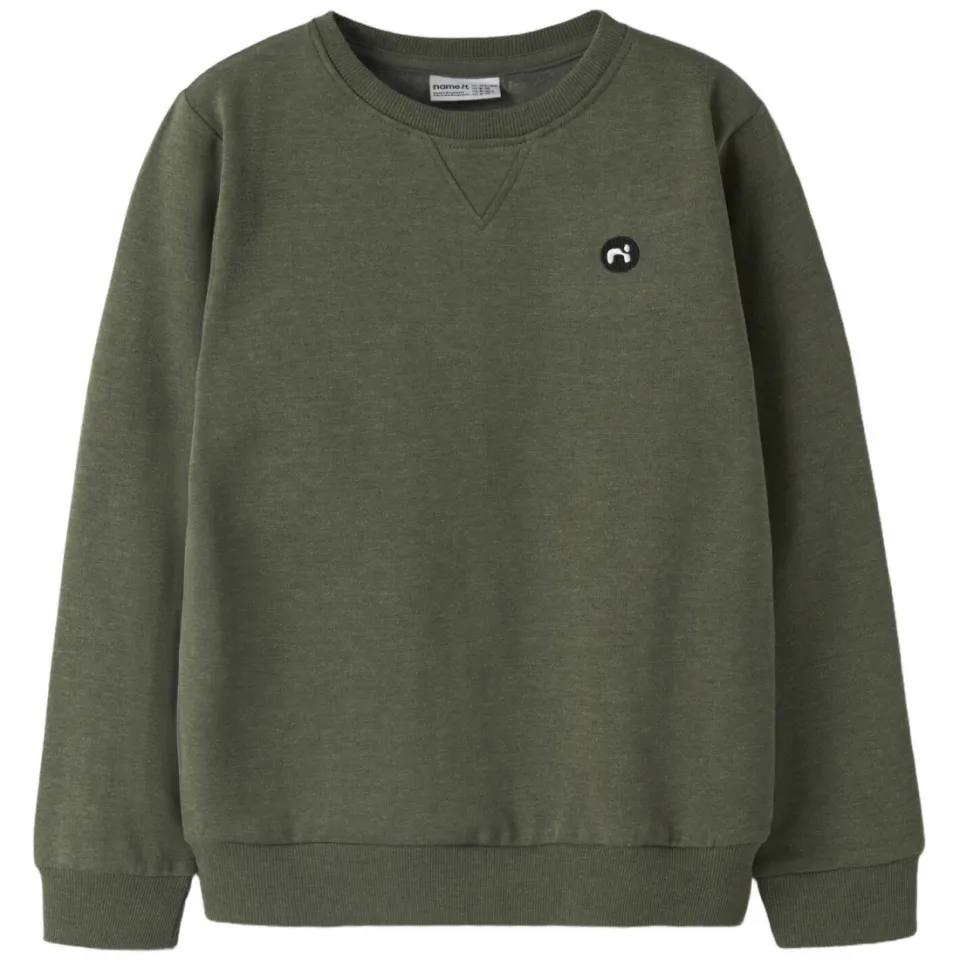 NAME IT KIDS sweater NKMVIMO groen, foto 3