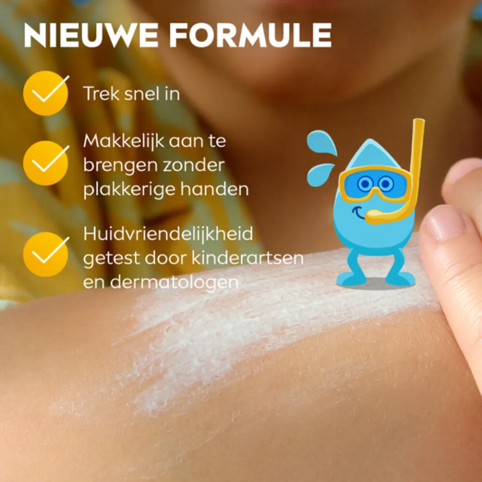 Nivea Sun Kids Ultra Protect & Care zonnebrandlotion SPF 50+ wit, foto 2