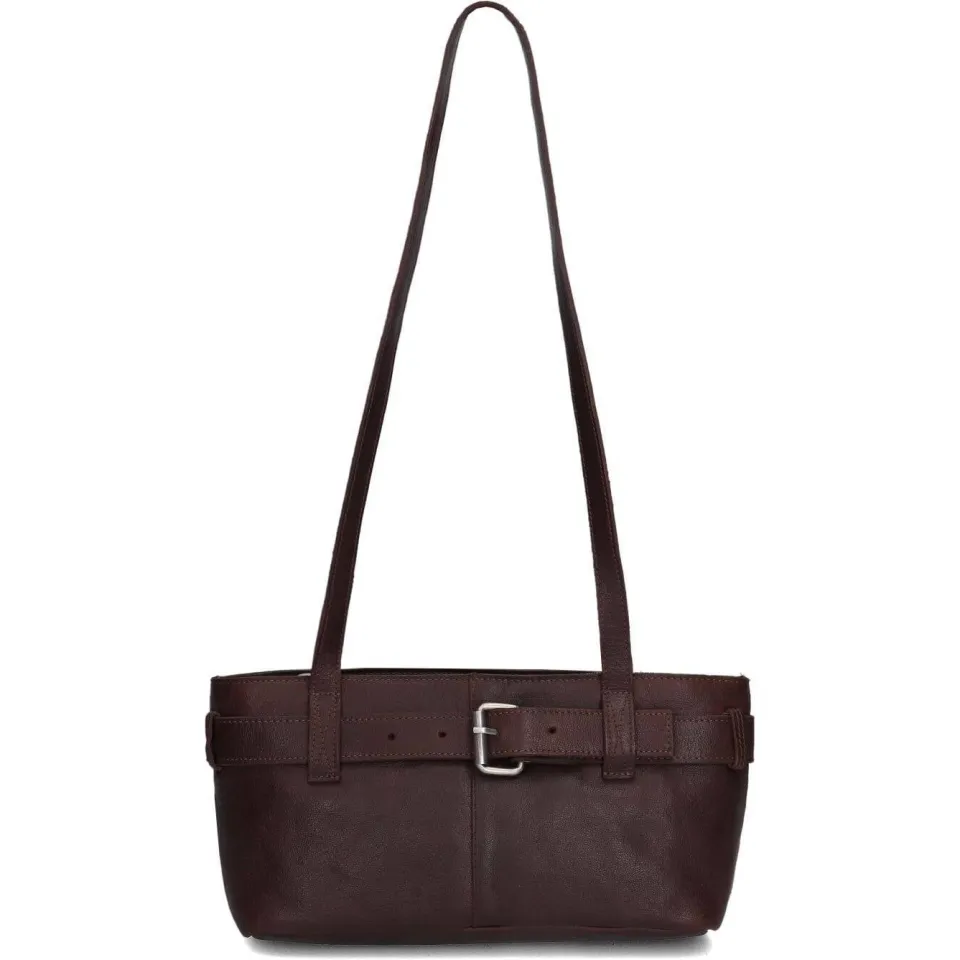 Shabbies Amsterdam OLLA Shoulderbag Leather Brown Bruin