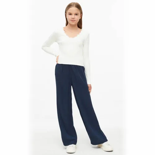 s.Oliver longsleeve ecru met V-hals