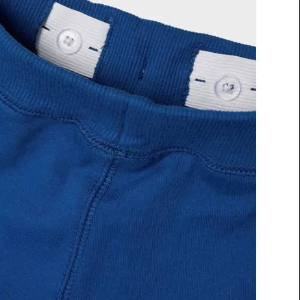 NAME IT NKMSWEAT regular fit joggingbroek blauw, foto 4
