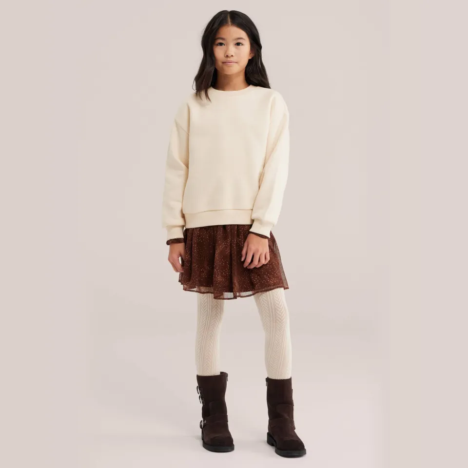 WE Fashion sweater met backprint - zand, foto 4