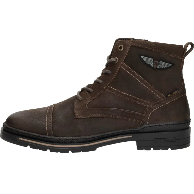 PME Legend suède veterschoenen met profielzool - bruin, foto 2