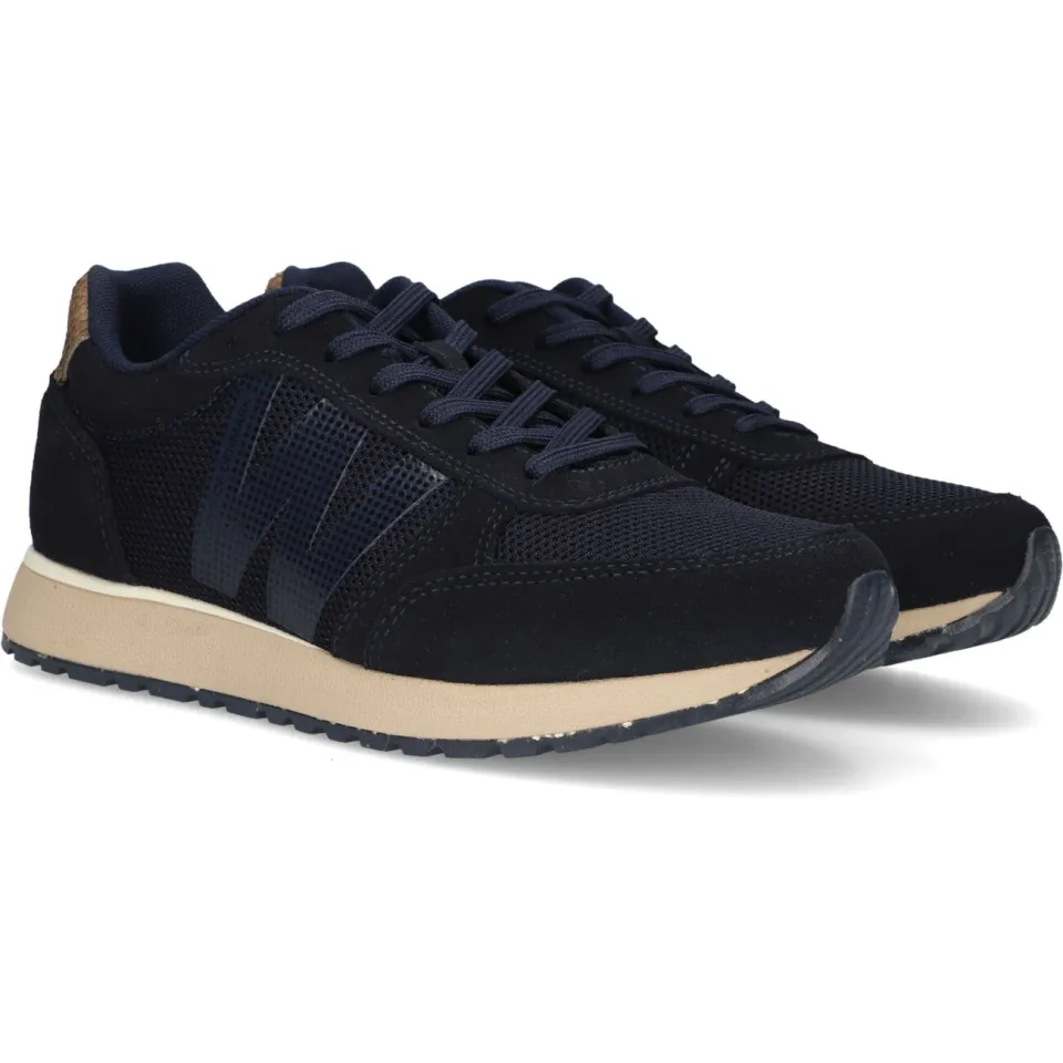 Woden Ydun Icon II leren sneakers - donkerblauw, foto 3
