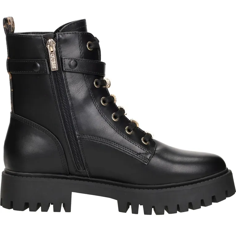 Guess Ficki veterlaarzen zwart