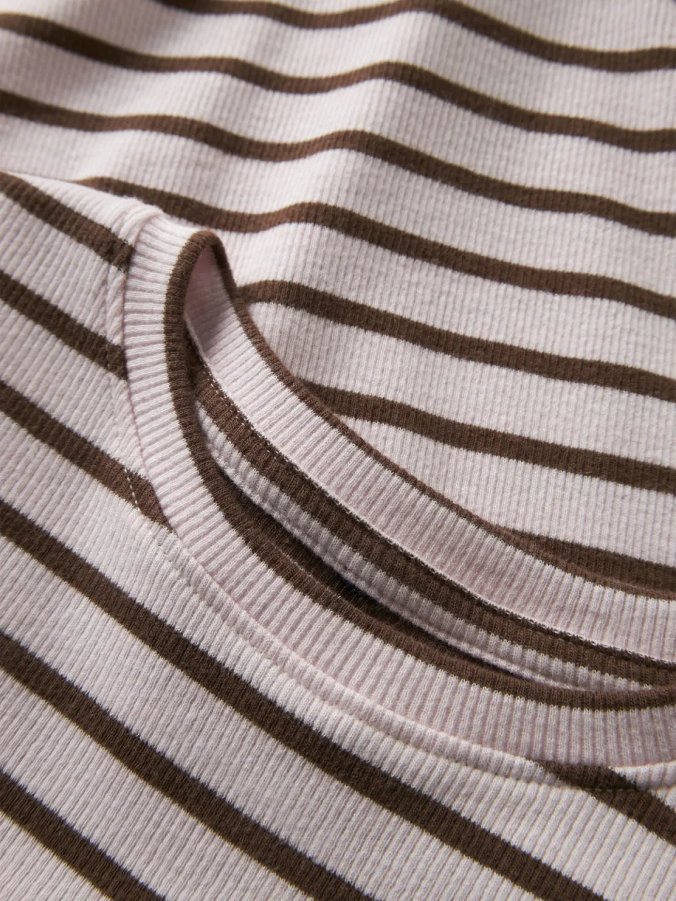 NAME IT MINI longsleeve gestreept roze/bruin, foto 4