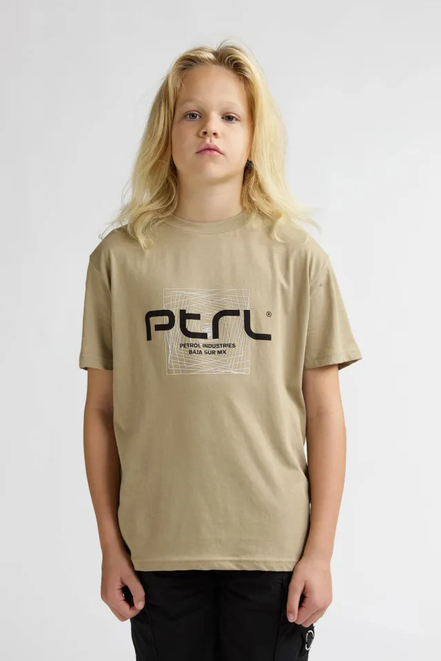 Petrol Industries t-shirt zand, foto 6