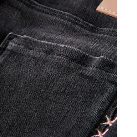 Scotch & Soda skinny jeans zwart Meisjes Stretchdenim Effen, foto 2