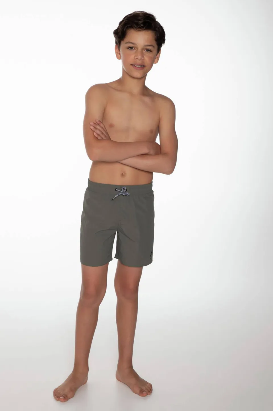 Protest zwemshort CULTURE JR donkergroen grey green, foto 4