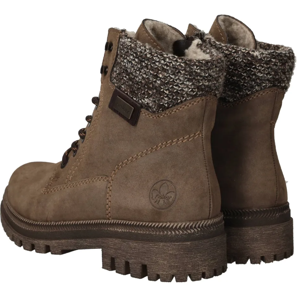 Rieker veterboots taupe, foto 6