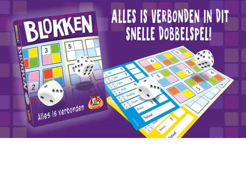 White Goblin Games Blokken dobbelspel, foto 5
