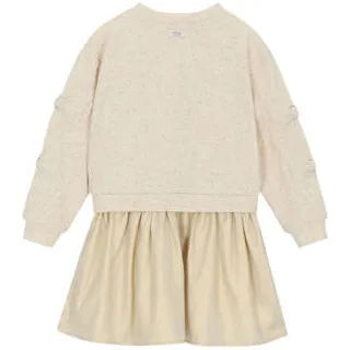 Le Chic sweatjurk beige, foto 2