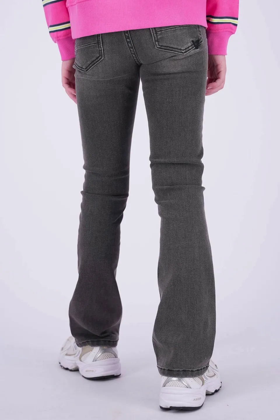 Vingino Brianna high waist flared jeans - grijs, foto 5