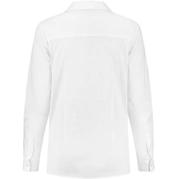 LOVE2WAIT zwangerschapsblouse wit met klassieke kraag, foto 3