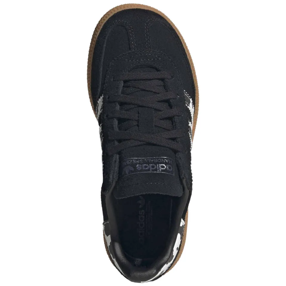 Adidas Originals Handbal Spezial suède sneakers met koeienprint - zwart/wit, foto 3