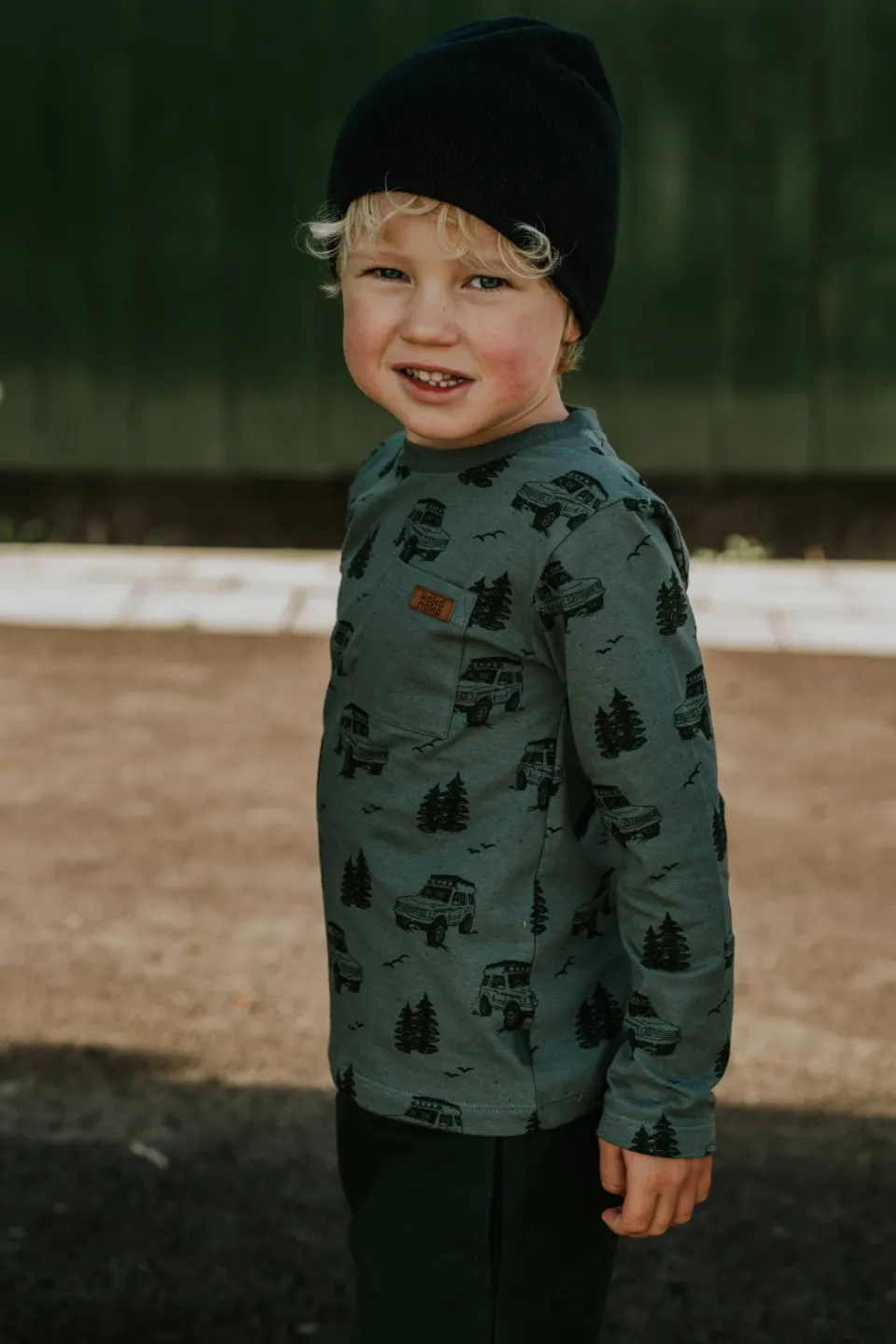 Koko Noko longsleeve grijsgroen, foto 8
