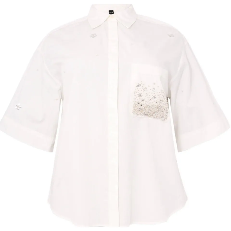 Yoek blouse wit, foto 2