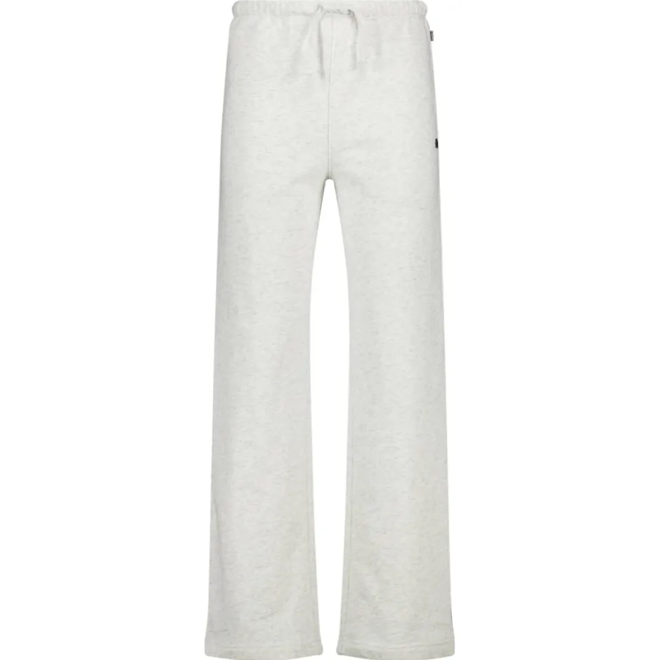 America Today wide leg joggingbroek lichtgrijs light grey melange, foto 2