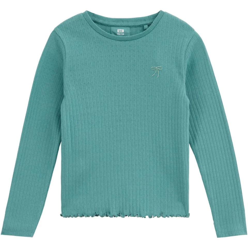 WE Fashion longsleeve groen, foto 2
