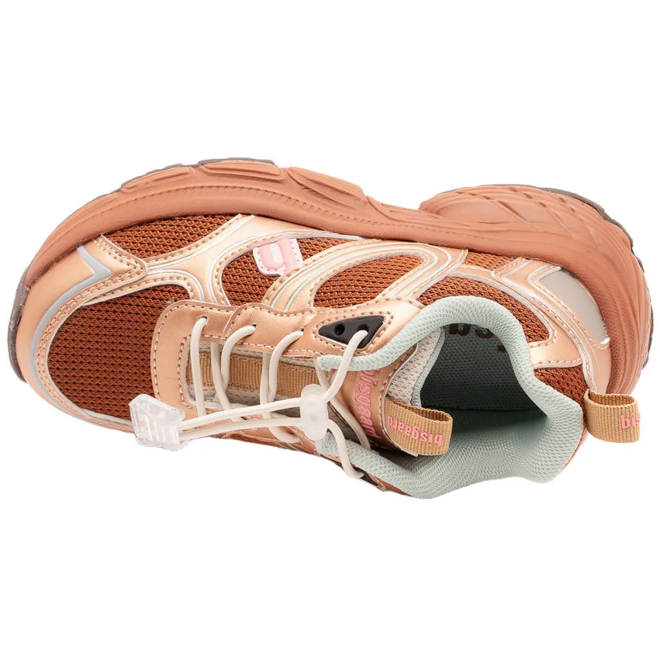 Bisgaard chunky sneakers - bruin/oranje, foto 2