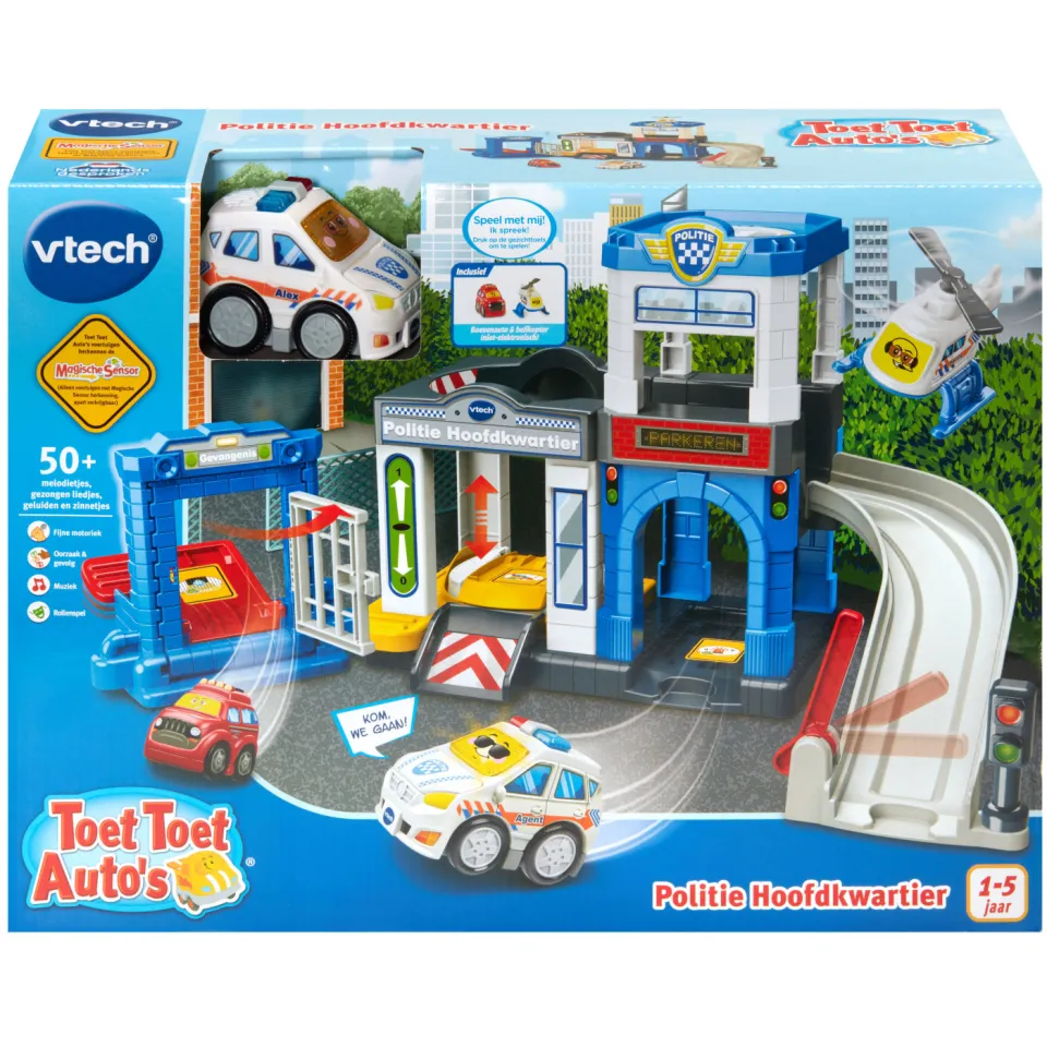 VTech Toet Toet Auto's Politie Hoofdkwartier autogarage, foto 3