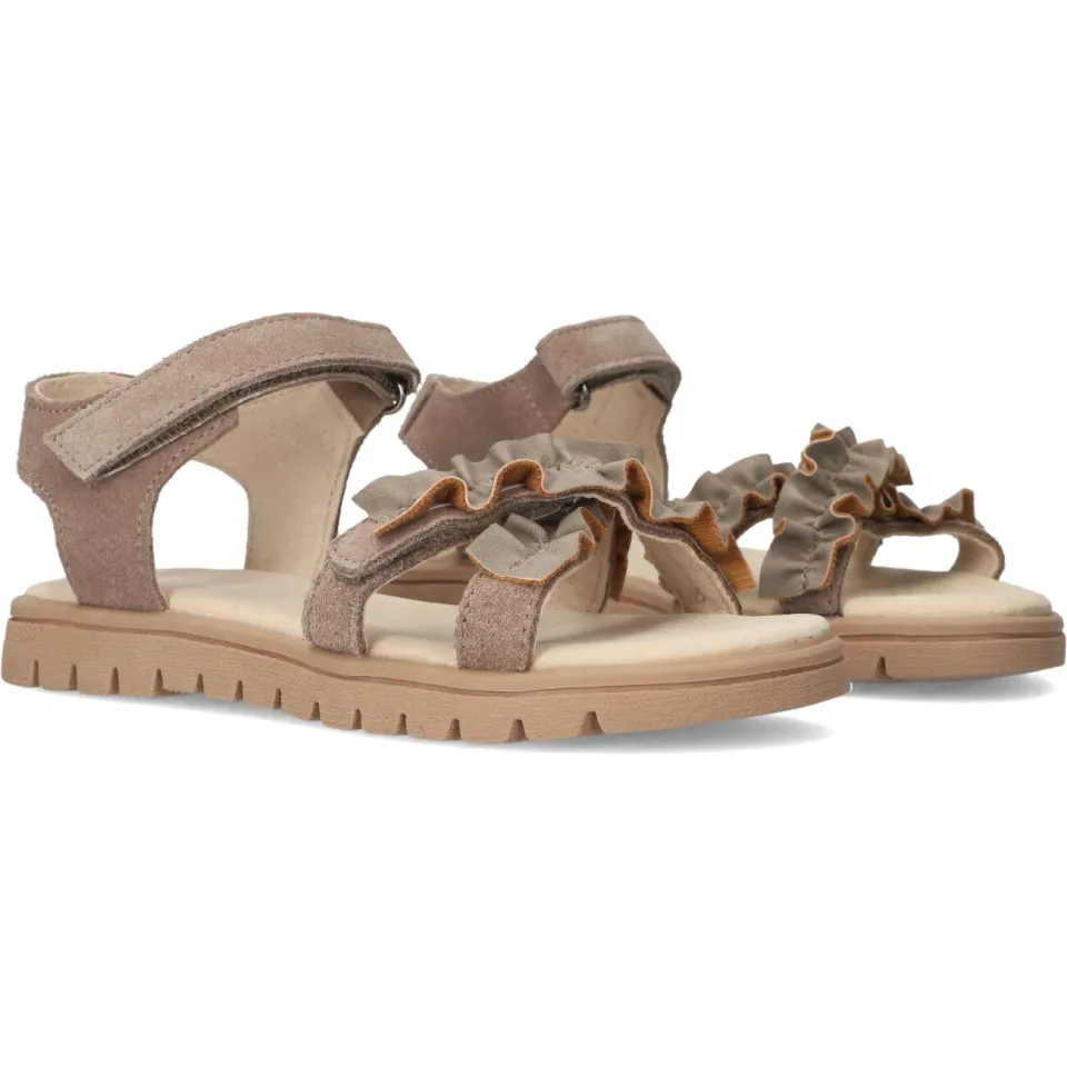 Ton & Ton Sandalen Malin Taupe, foto 3