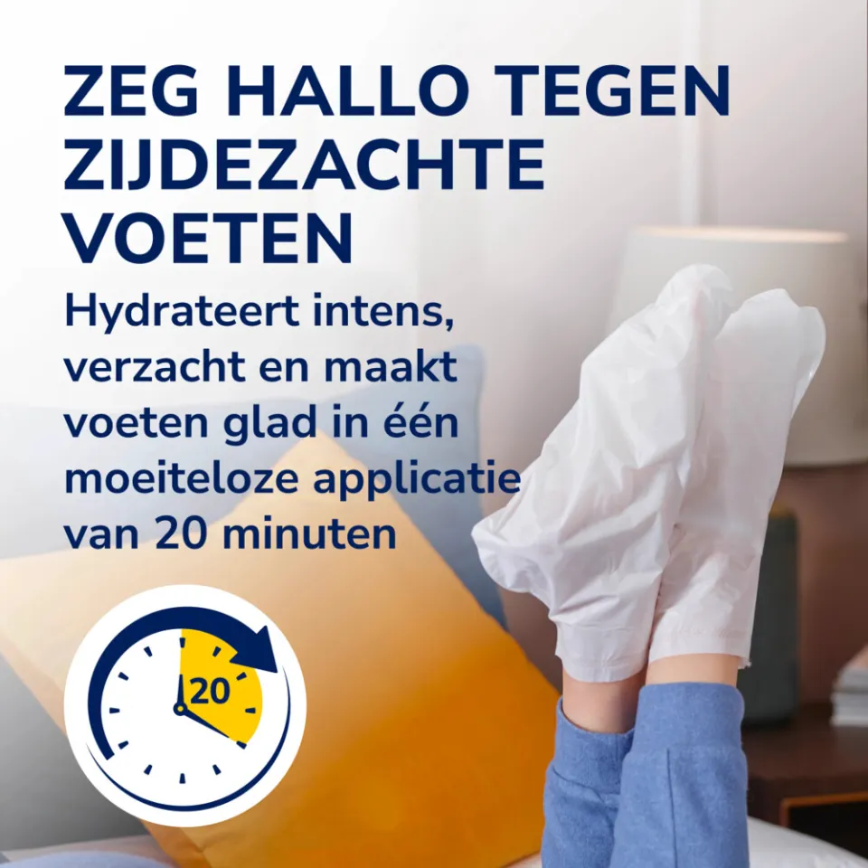 Dr. Scholl's Hydraterend & Verzachtend Voetmasker Aloe Vera 1 paar, foto 5