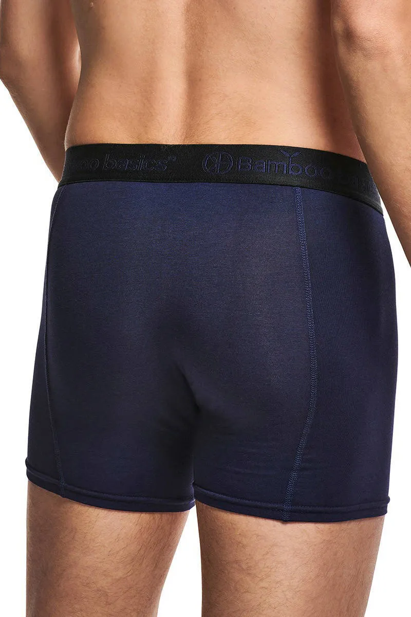 Bamboo Basics boxershort Rico met bamboe (set van 3) groen/donkerblauw/zwart, foto 6