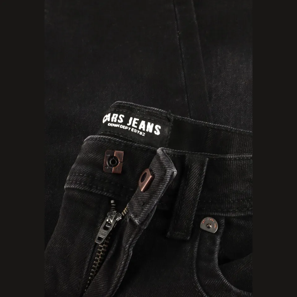 Cars waist regular fit jeans black denim, foto 3