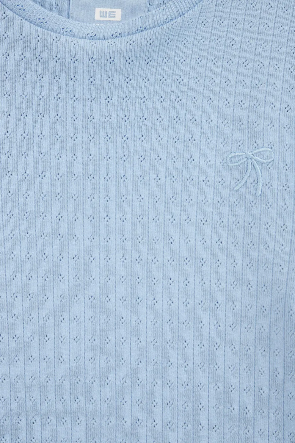 WE Fashion longsleeve lichtblauw, foto 7
