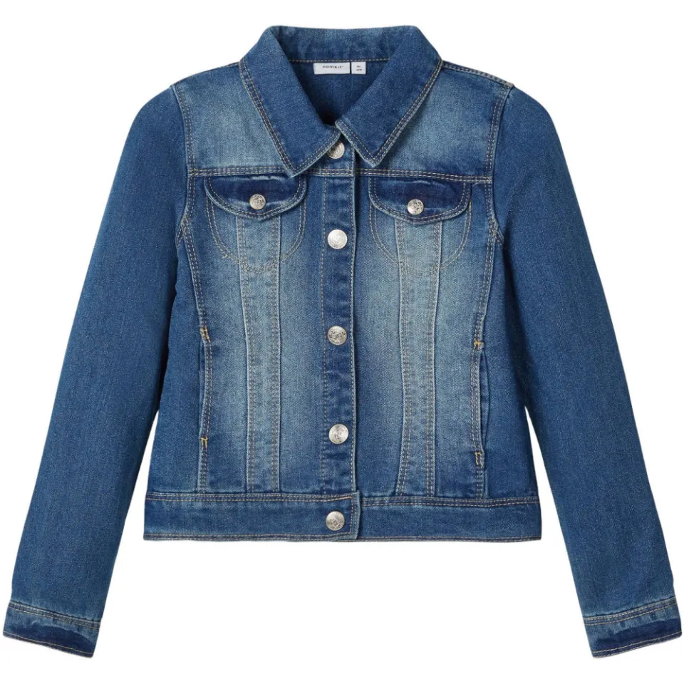 NAME IT spijkerjas medium blue denim, foto 2