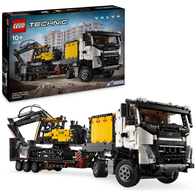 Lego Technic Volvo FMX truck & EC230 elektrische graafmachine Speelgoed voor Kinderen 42175, foto 2